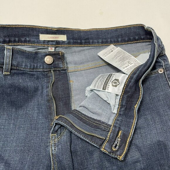 Levis Jeans Bootcut Classic Boot Women Size 16 Retro Western Cowboy Cowgirl Y2K - Picture 11 of 12